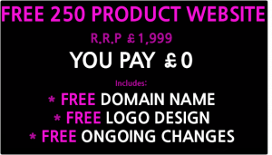 free 250 product website design